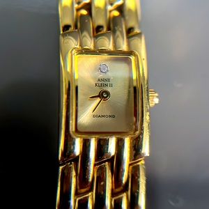 Anne Klein Vintage Gold Tone Watch